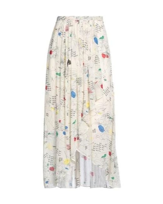 Isabel Marant White Midi Skirts