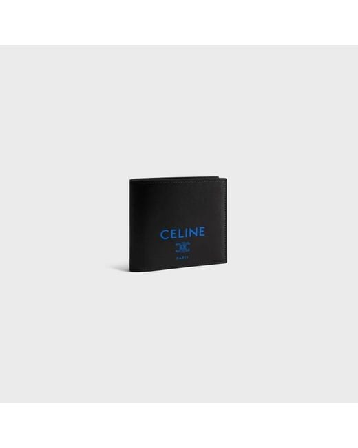 Céline Black Bi-Fold Card Holder for men