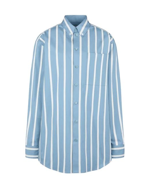Tod's Blue Long-Sleeved Shirt