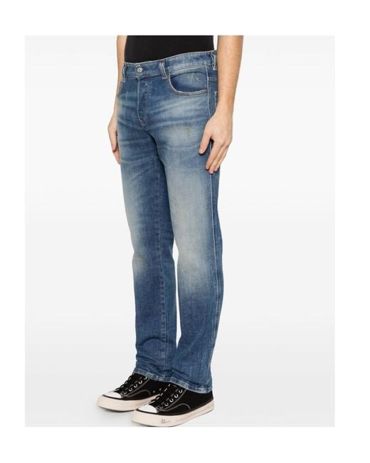 DIESEL Blue 1993 D-Vyl Straight Leg Jeans for men