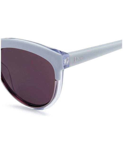 Dior White Logo Sunglasses