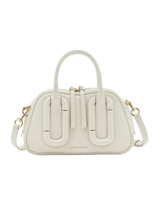 Marc Jacobs White Dual-Handle Shoulder Bag