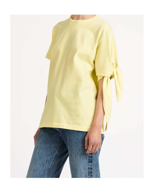 J.W. Anderson Yellow Short-Sleeved T-Shirt