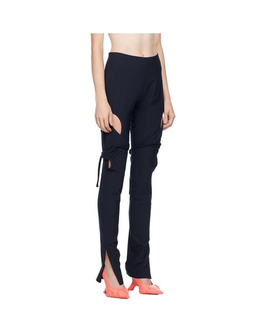 OTTOLINGER Blue Fitted Loop Trousers