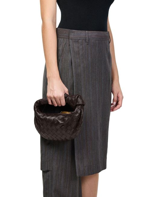 Bottega Veneta Black Jodie Mini Bag