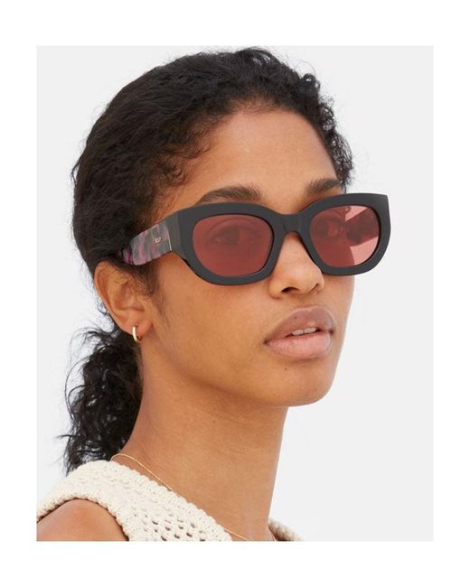 Retrosuperfuture Multicolor Logo Sunglasses