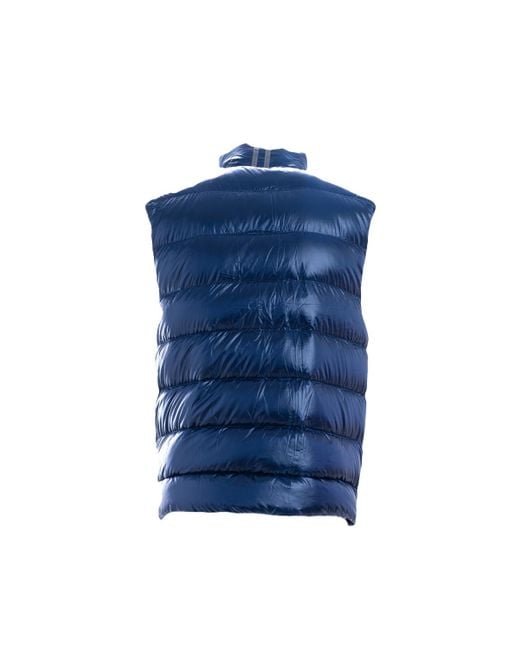 Canada Goose Blue Crofton Quilted Gilet for men