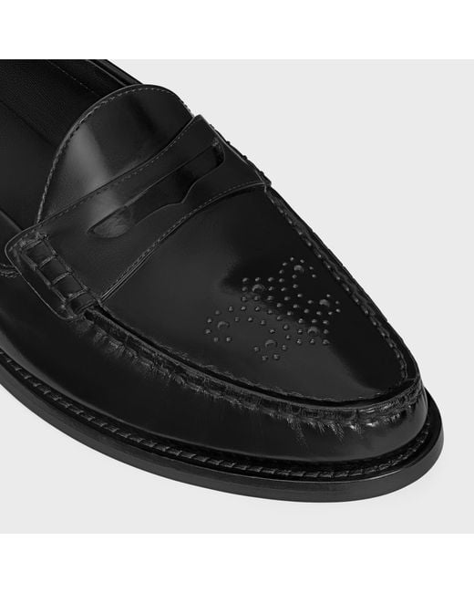 Céline Black Vivienne Loafer