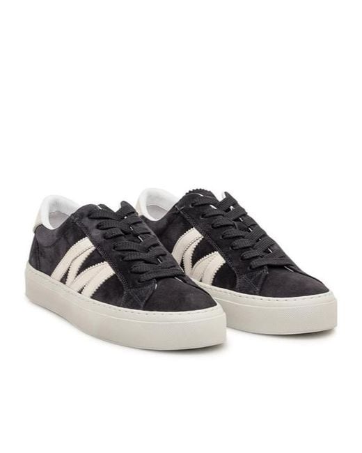 Moncler Black Monaco2 Sneakers for men