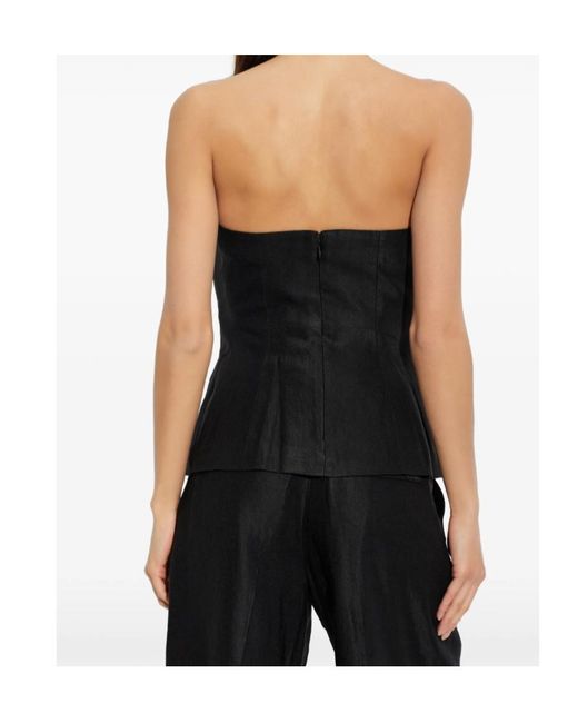 AllSaints Black Charley Top