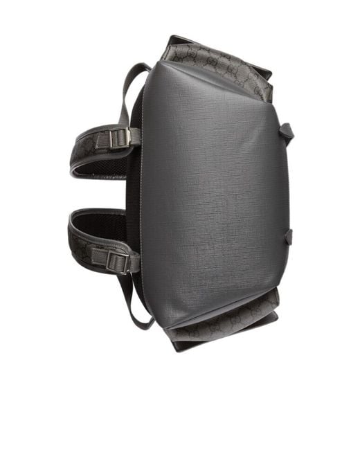 Gucci Gray Medium Ophidia Backpack for men