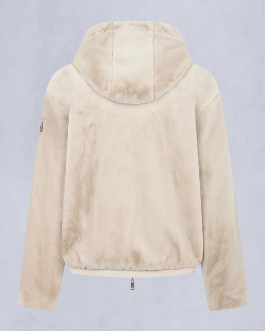 Moose Knuckles Natural Eaton Bunny Reversible Zipped Jacket