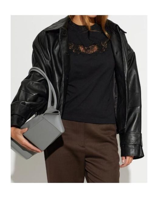 McQueen Black Short-Sleeved T-Shirt