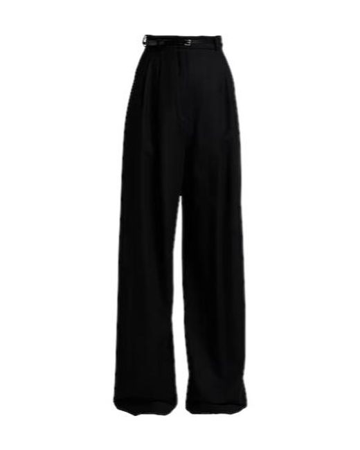 Sportmax Black Loose Trousers