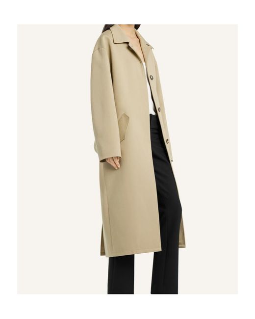 Courreges Natural Cocoon Coat