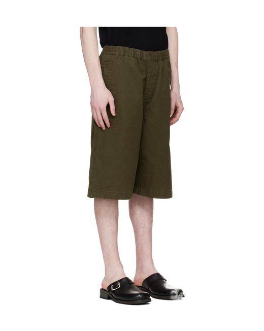 Entire studios Green Boxing Shorts for men