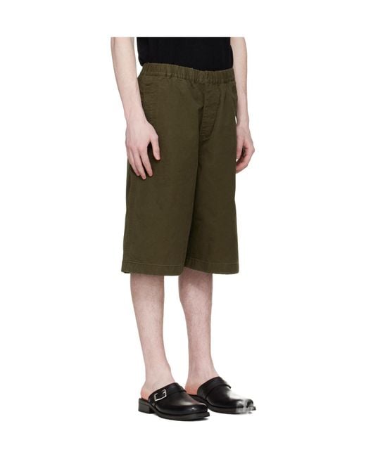 Entire studios Green Boxing Short Pine for men