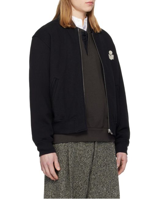 Isabel Marant Blue Marty Zipped Sweatshirt for men