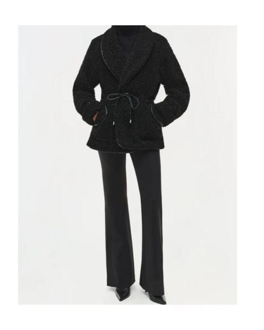 Jonathan Simkhai Black Simkhai Coats
