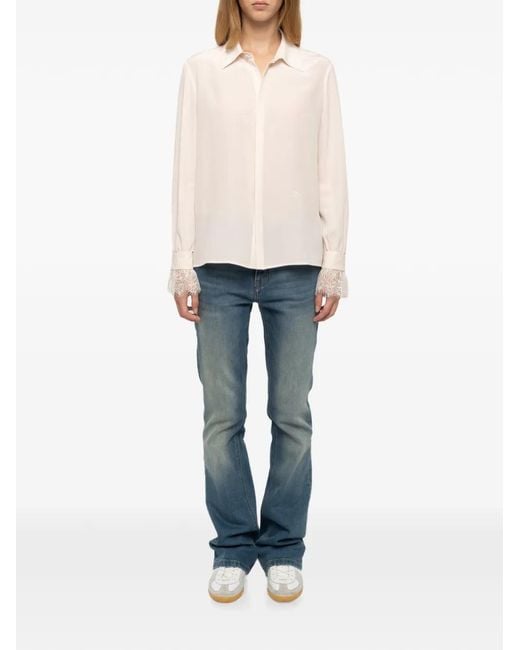 Zadig & Voltaire White Long-Sleeved Shirt
