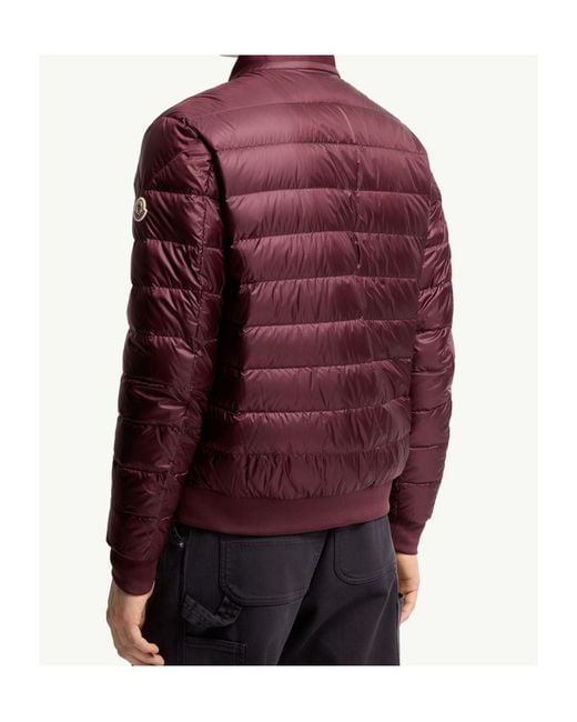 Moncler Red Rigel Short Padded Jacket for men