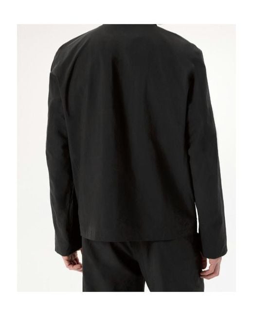 Veilance Black Spere Sl Zip-Up Flap-Pocket Jacket for men