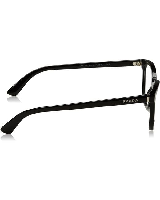 Prada White Logo Flat Mirror