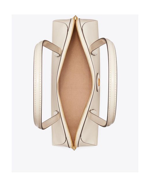 Tory Burch Natural Small Robinson Shoulder Bag