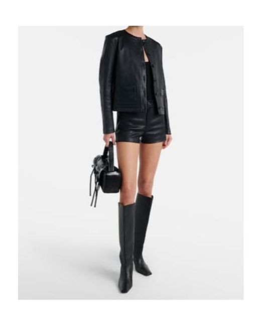 Stouls Black Gabrielle Leather Jacket
