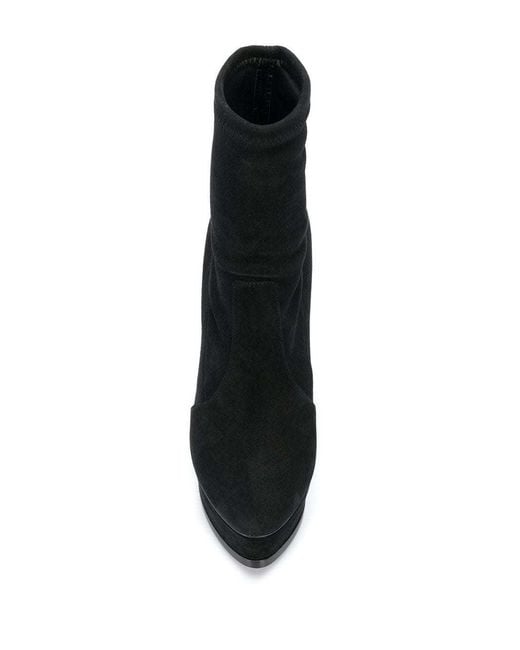 Casadei Black Flora Boots