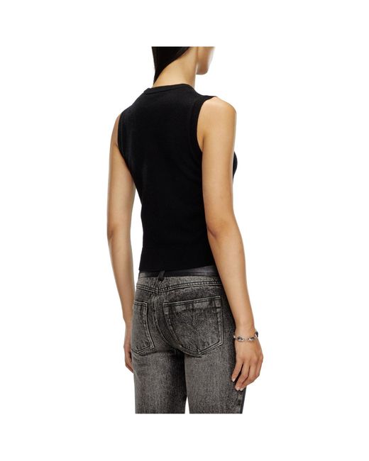 DIESEL Black M-Arga Tank Top