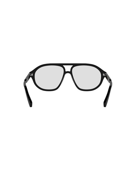 Céline White Full Frame Plain Mirror for men