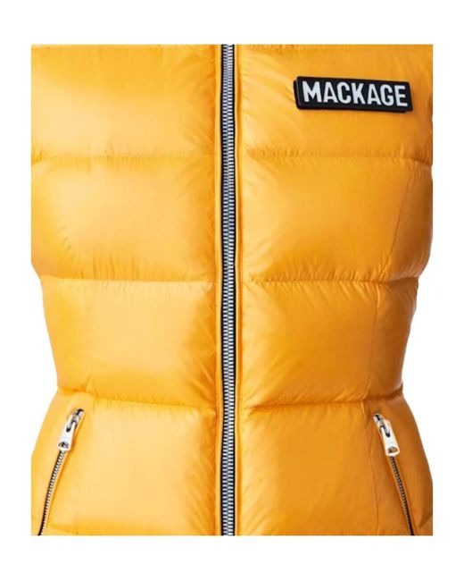 Mackage Yellow Chaya Gilet