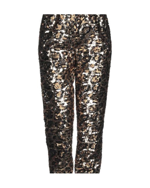 Dolce & Gabbana Black Two-Tone Knit Pants