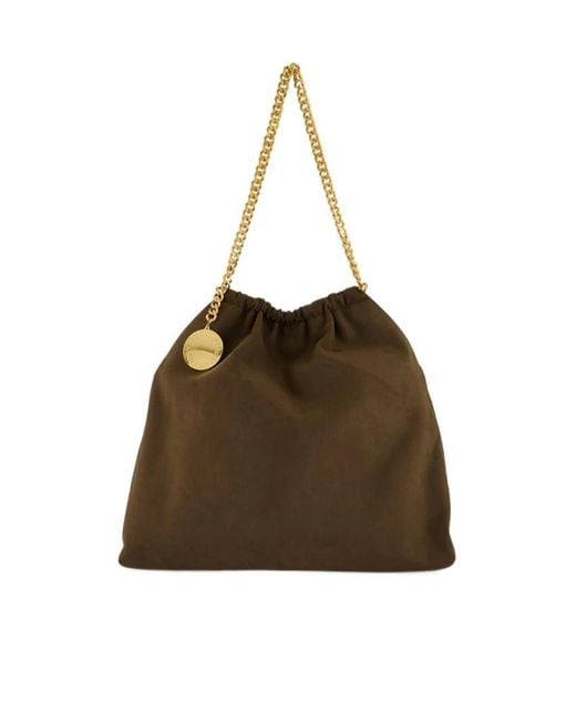 Stella McCartney Brown Falabella Medium Tote Bag