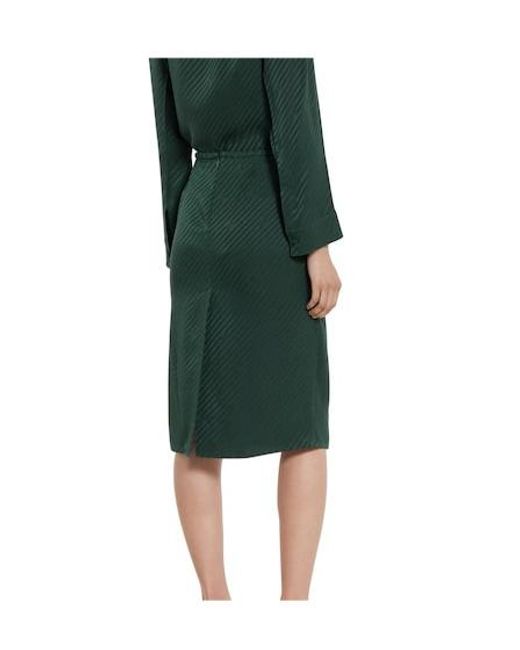 Gucci Green Interlocking G Jacquard Skirt