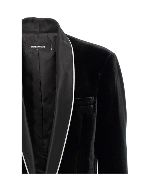DSquared² Black Blazers for men