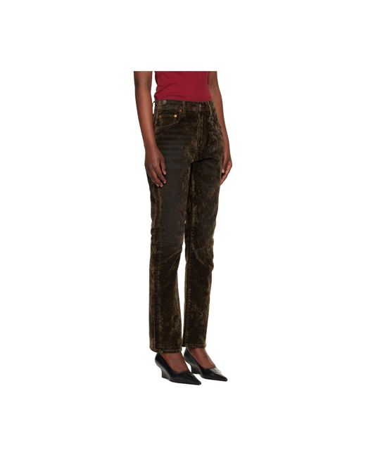 Re/done Red The Blondie' Jeans