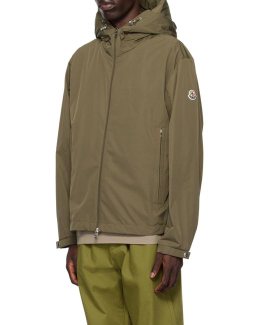 Moncler Black Traversier Hooded Jacket for men