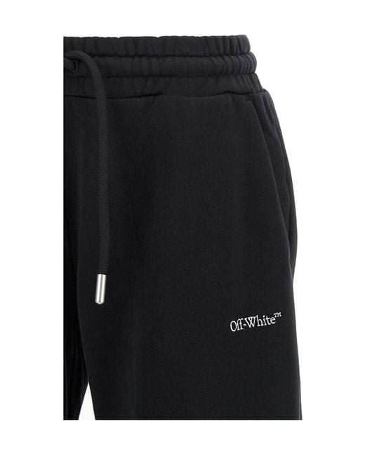 Off-White c/o Virgil Abloh Black 'Bookish' Sweatpants