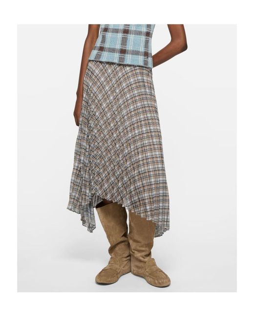 Acne Natural Slouch Toe-Detail Boots