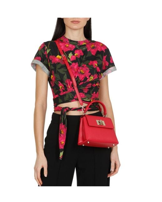 Furla Natural Grain Handbag