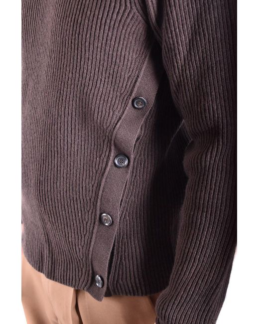 Moschino Purple Long-Sleeved Sweater for men