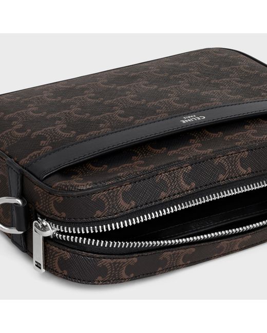 Céline Black Small Messenger Bag for men