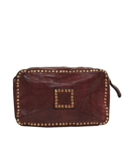 Campomaggi Brown Zippered Shoulder Bag
