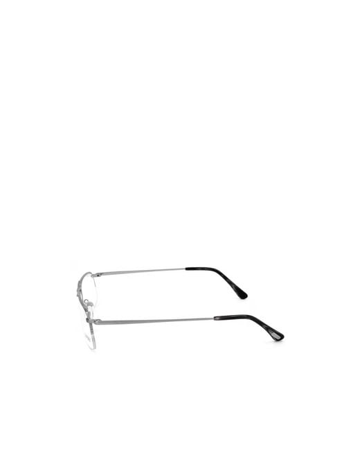 Tom Ford Natural Geometric Frame Plain Mirror for men
