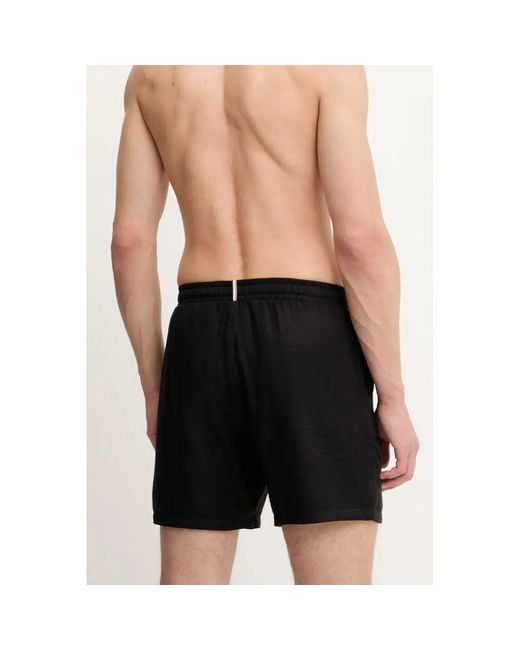 Boss Blue Wide-Leg Shorts for men
