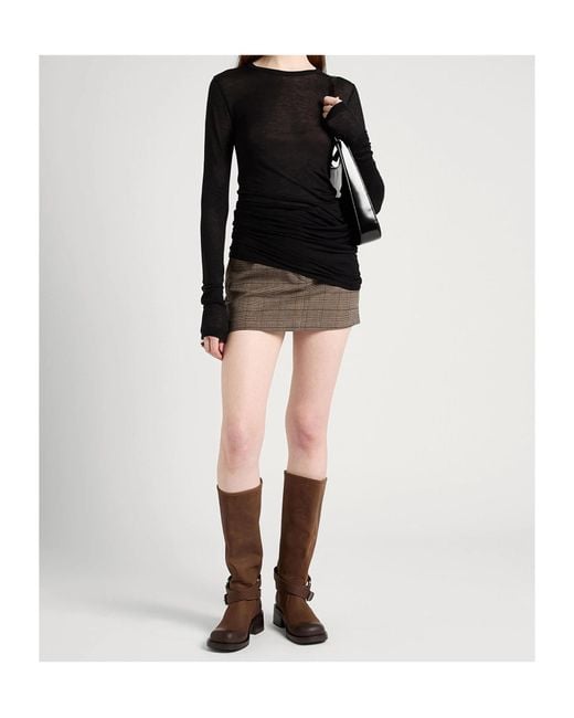 MAX&Co. Black Long Sleeve T-Shirt