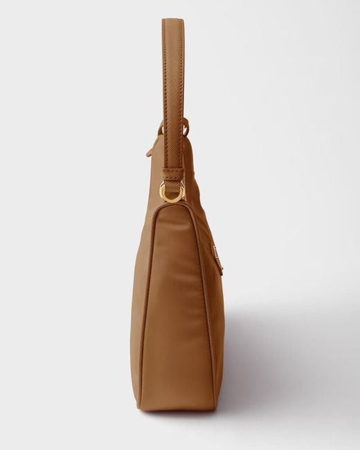 Prada Brown Re-Edition 2005 Re-Nylon And Saffiano Mini Bag