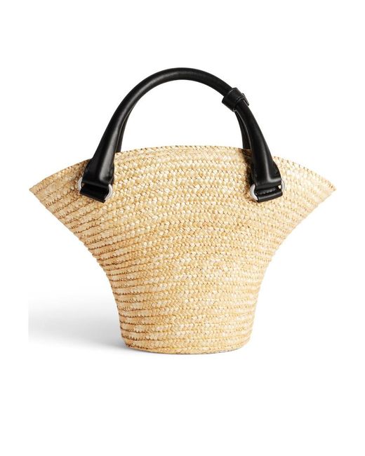 Balenciaga Metallic Beach Mini Tote Bag